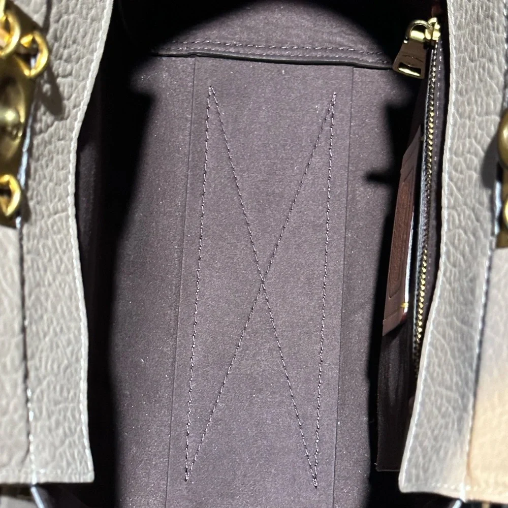 Coach 1941 Troupe Tote in Stone - Picture 9 of 11